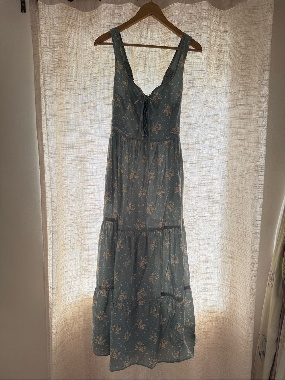 Christy Dawn Adele Dress in spruce bouquet - Picture 5 of 8